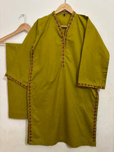 2pc Cotton Lawn Hand Embroidery Dress