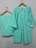 2-Piece Solid Khaddar Shirt + Trouser