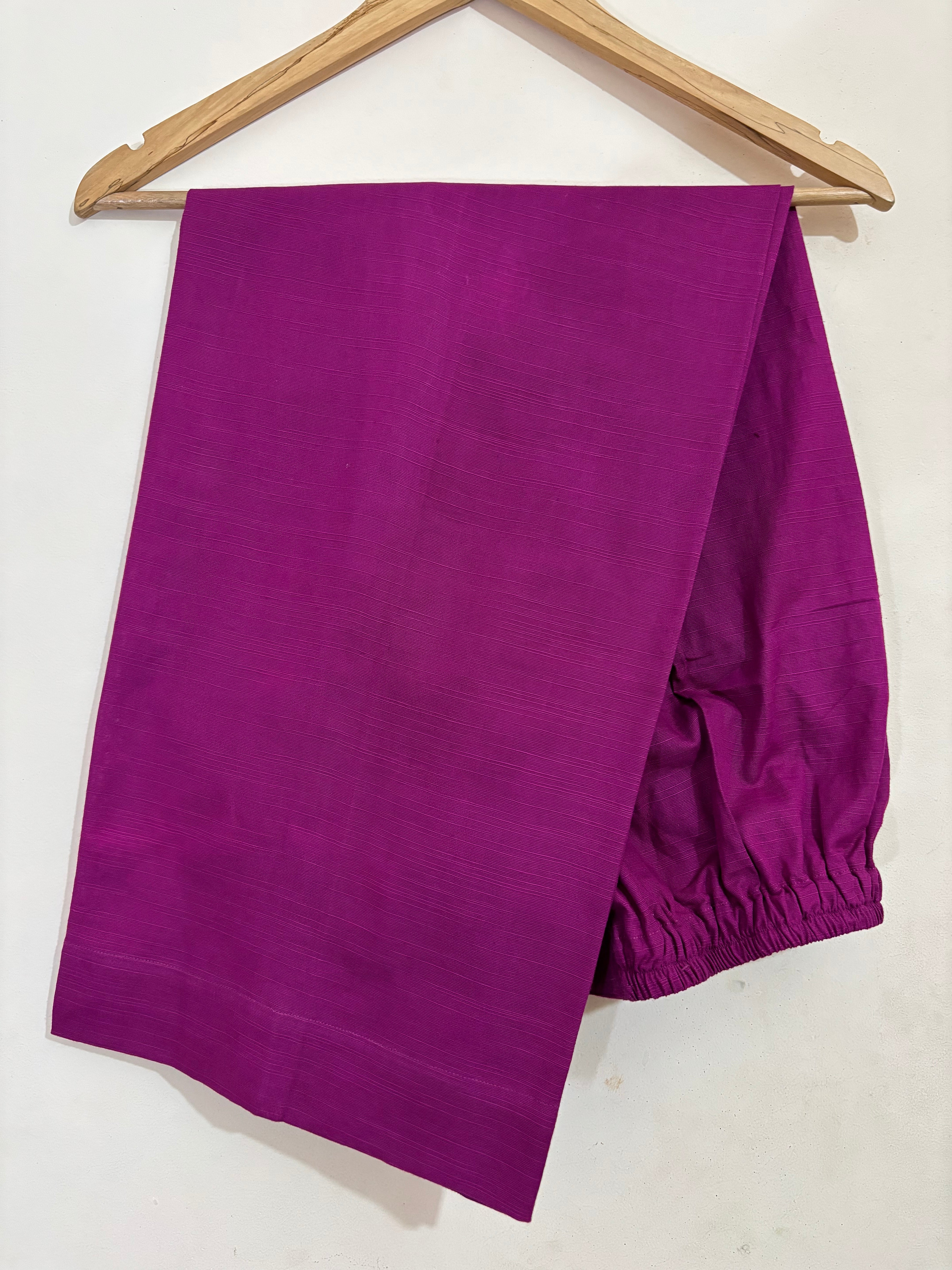 2pc Khaddar Hand Embroidery Dress with Plazo