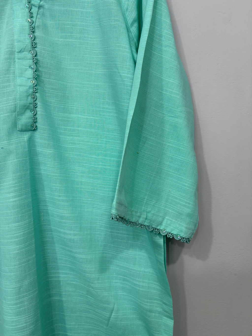 2-Piece Solid Khaddar Shirt + Trouser