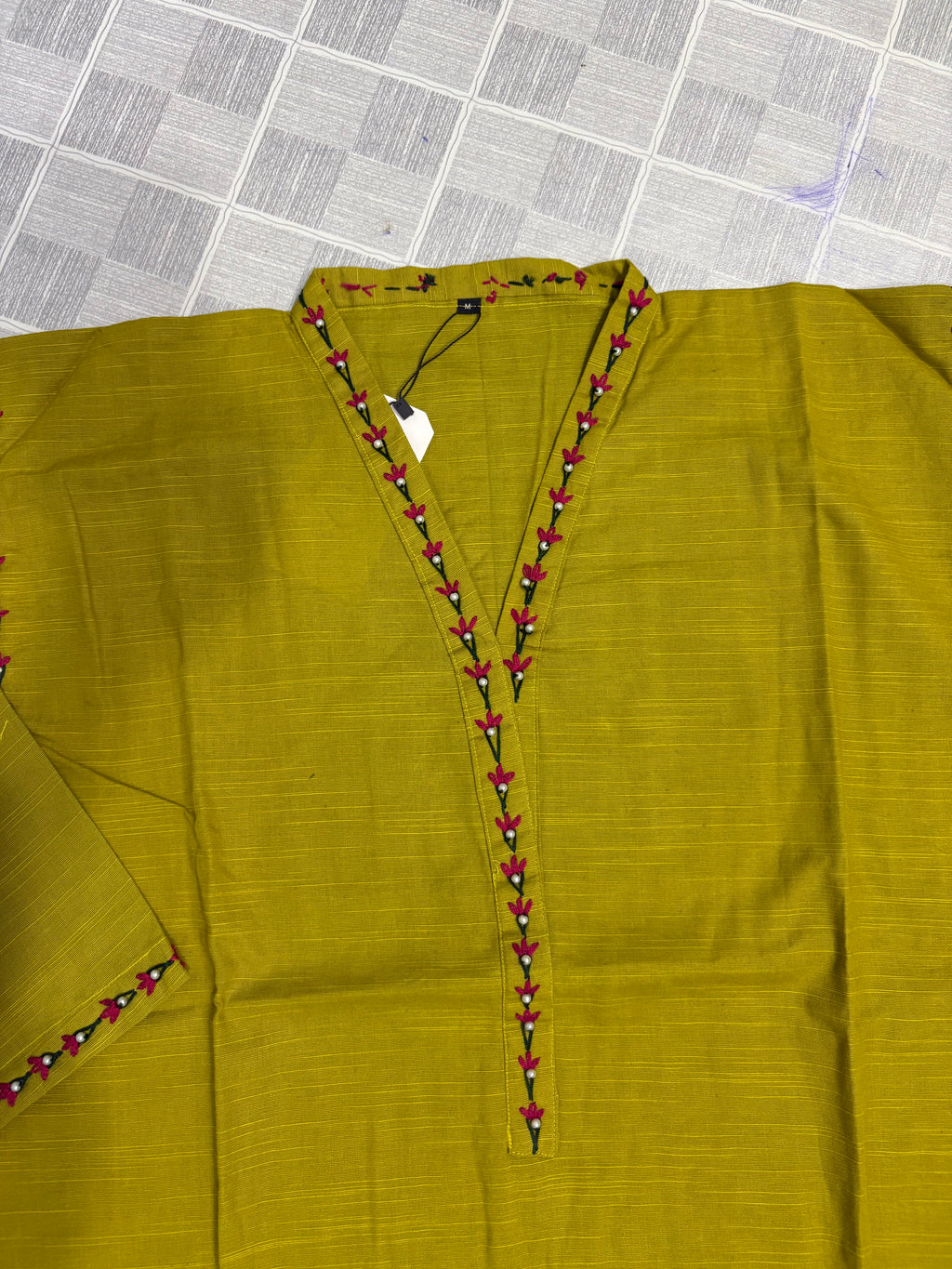 2-Piece Embroidered Khaddar Shirt + Trouser