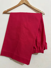 2pc Khaddar Hand Embroidery Dress with Plazo