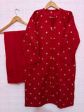 2pc Embroidered Khaddar Dress