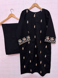 2pc Khaddar Embroidered Dress