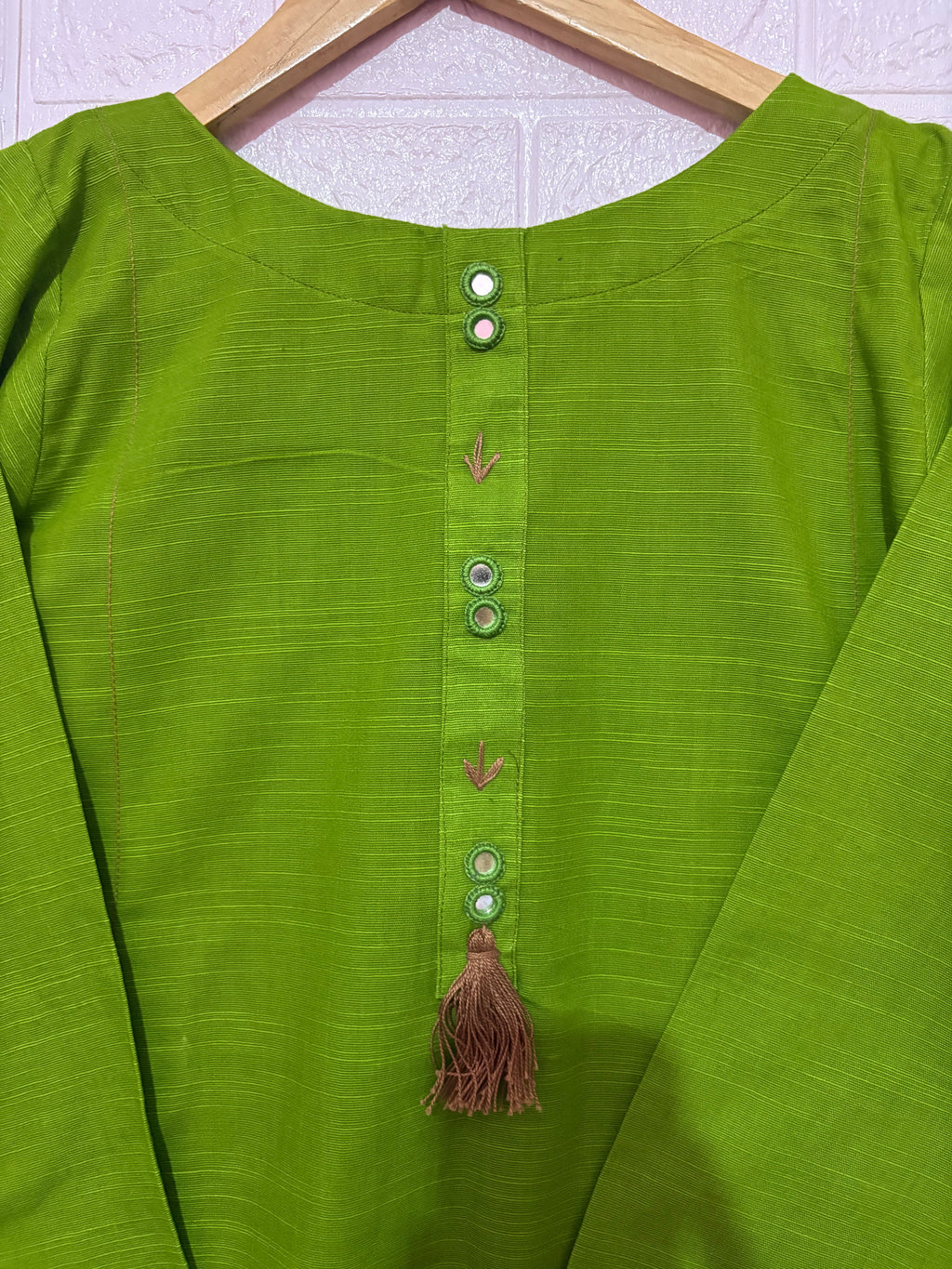 2pc Khaddar Solid Dress
