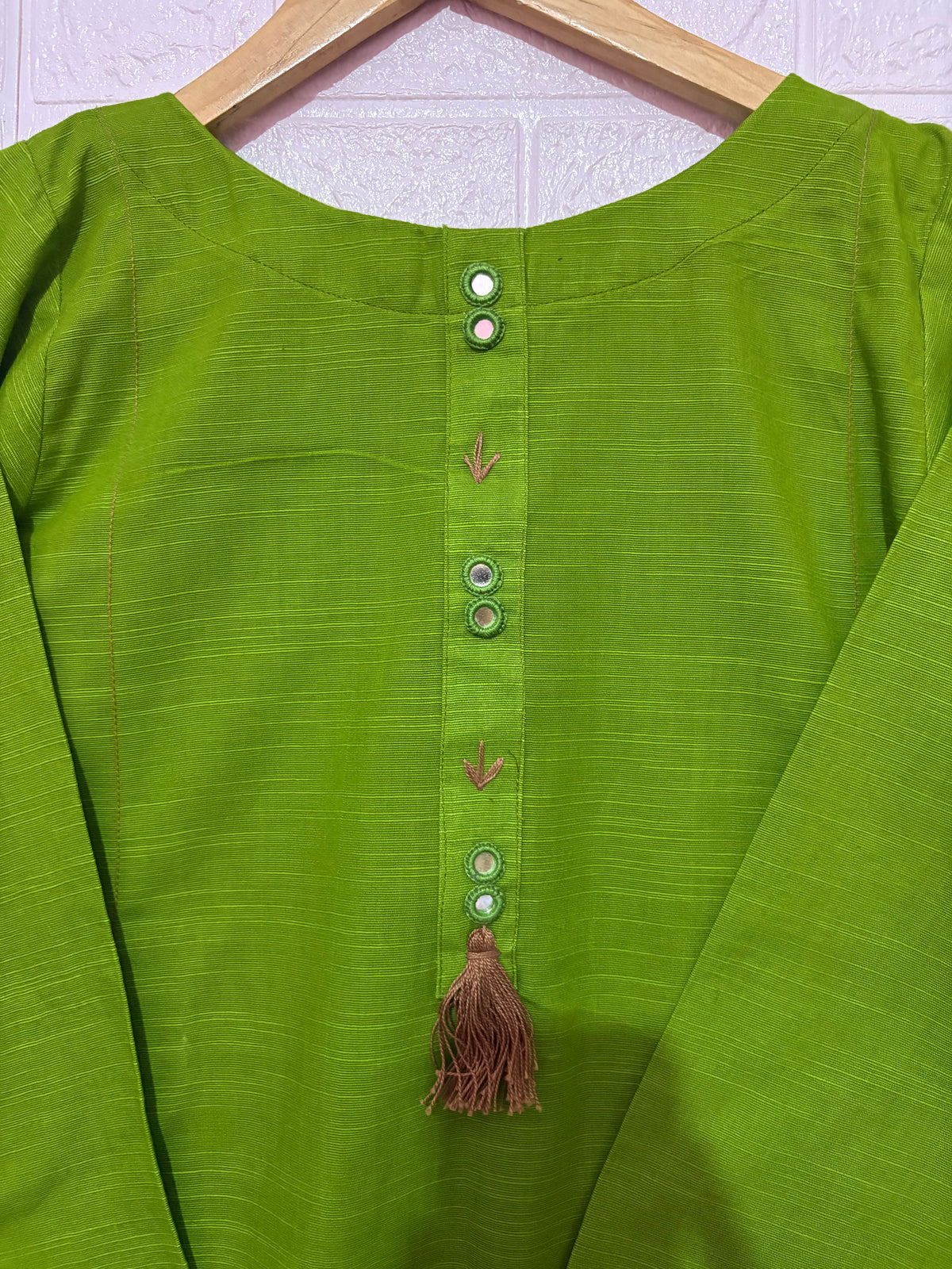 2pc Khaddar Solid Dress