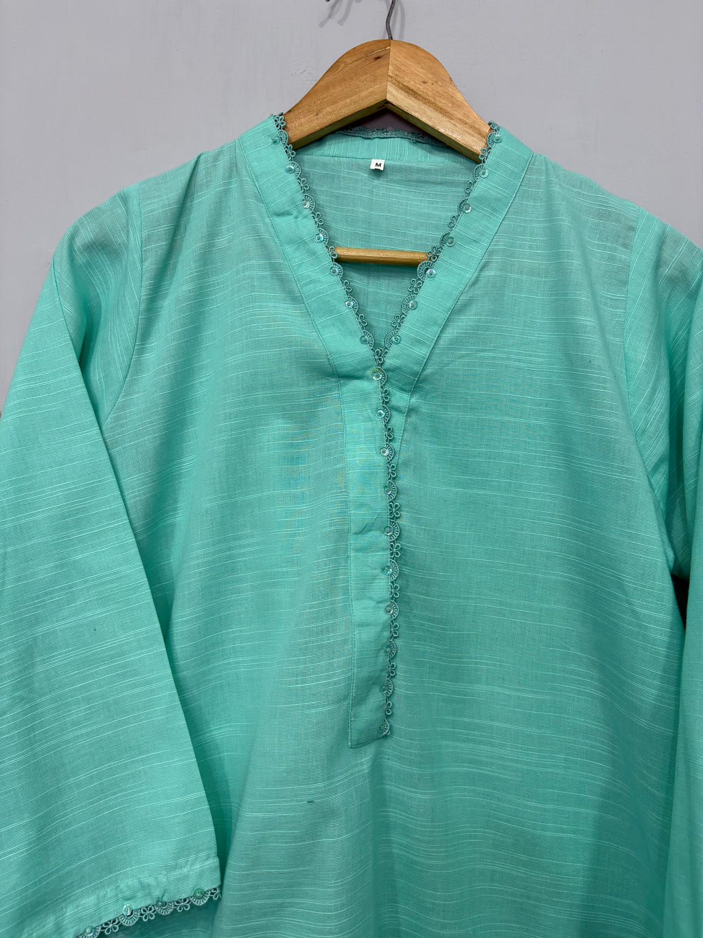 2-Piece Solid Khaddar Shirt + Trouser