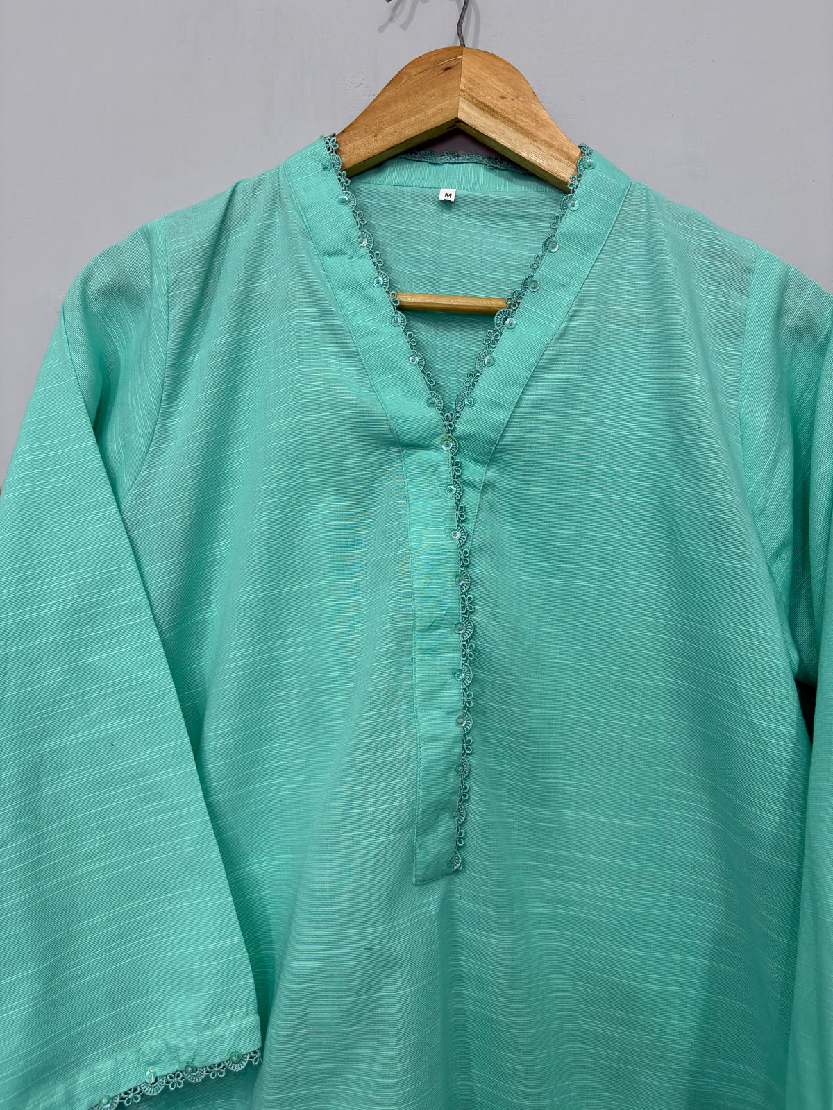 2-Piece Solid Khaddar Shirt + Trouser