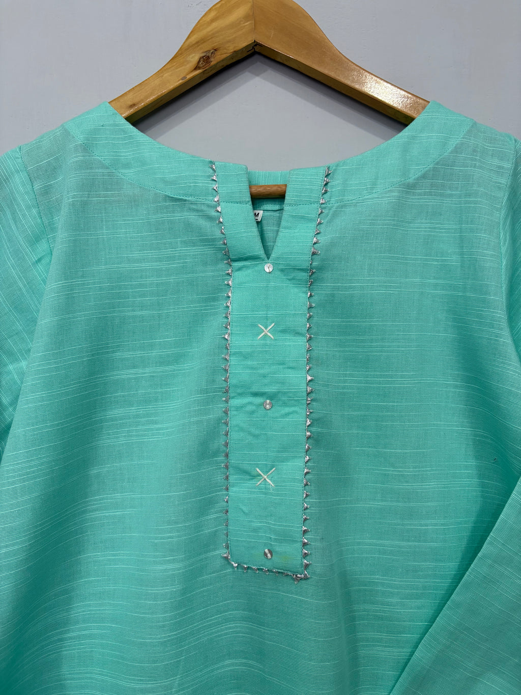 2-Piece Solid Khaddar Shirt + Trouser