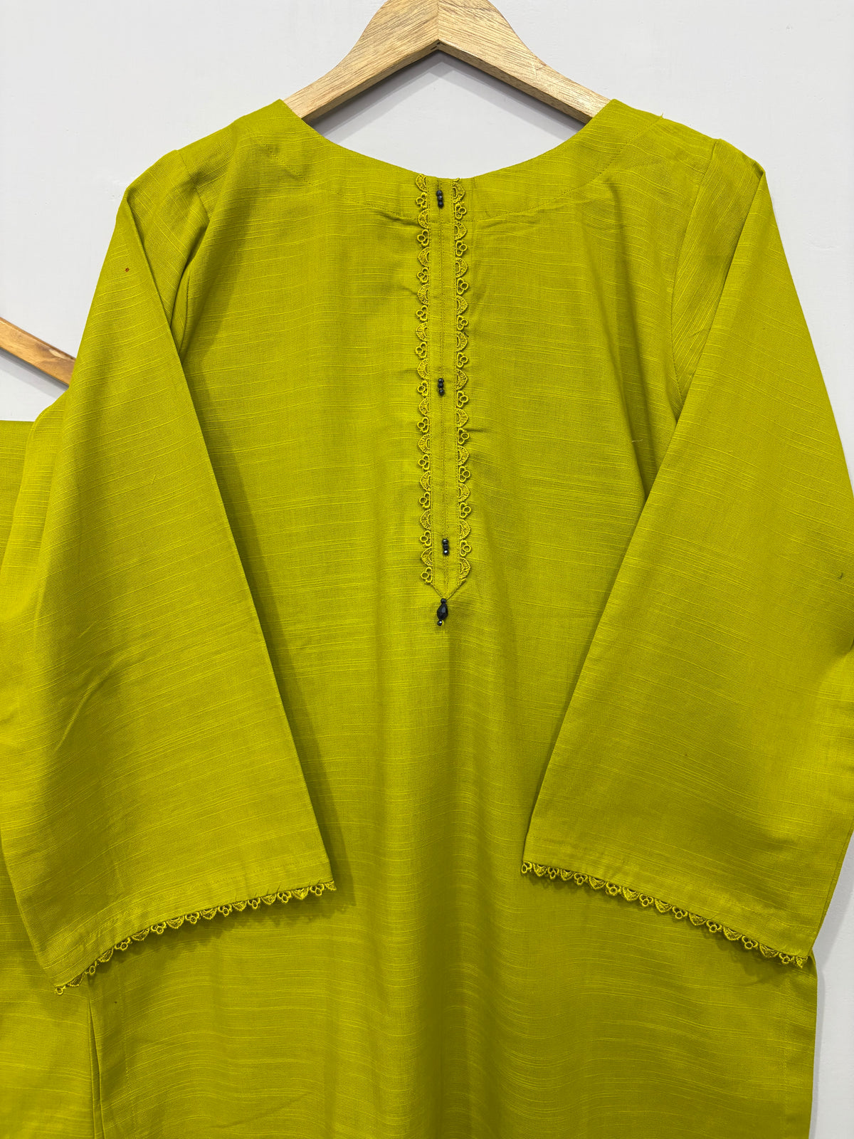 2-Piece Solid Khaddar Shirt + Trouser | Dhaani