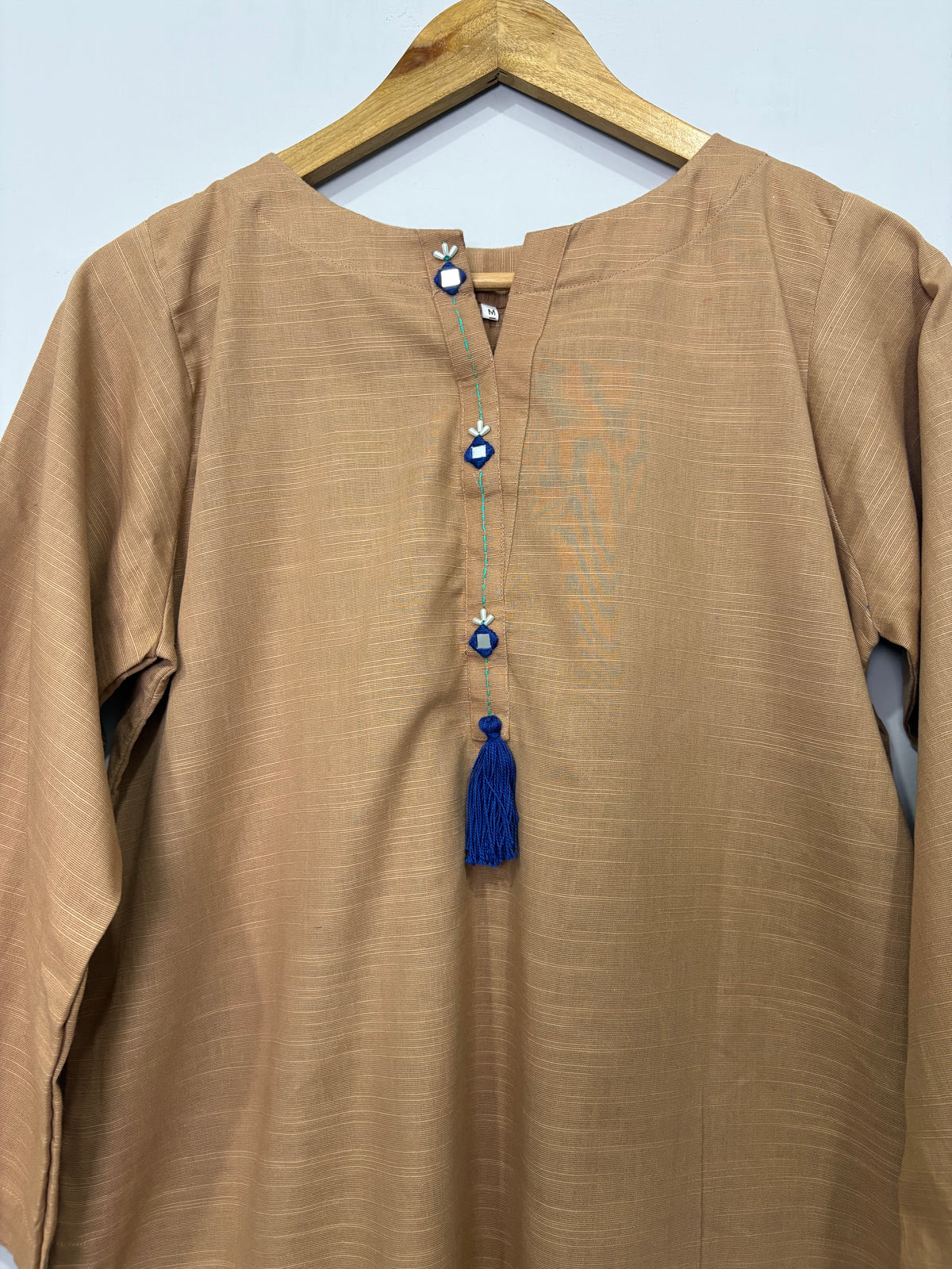 2-Piece Solid Khaddar Shirt + Trouser