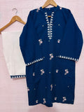 2pc Khaddar Embroidered Dress