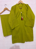 2pc Khaddar Solid Dress