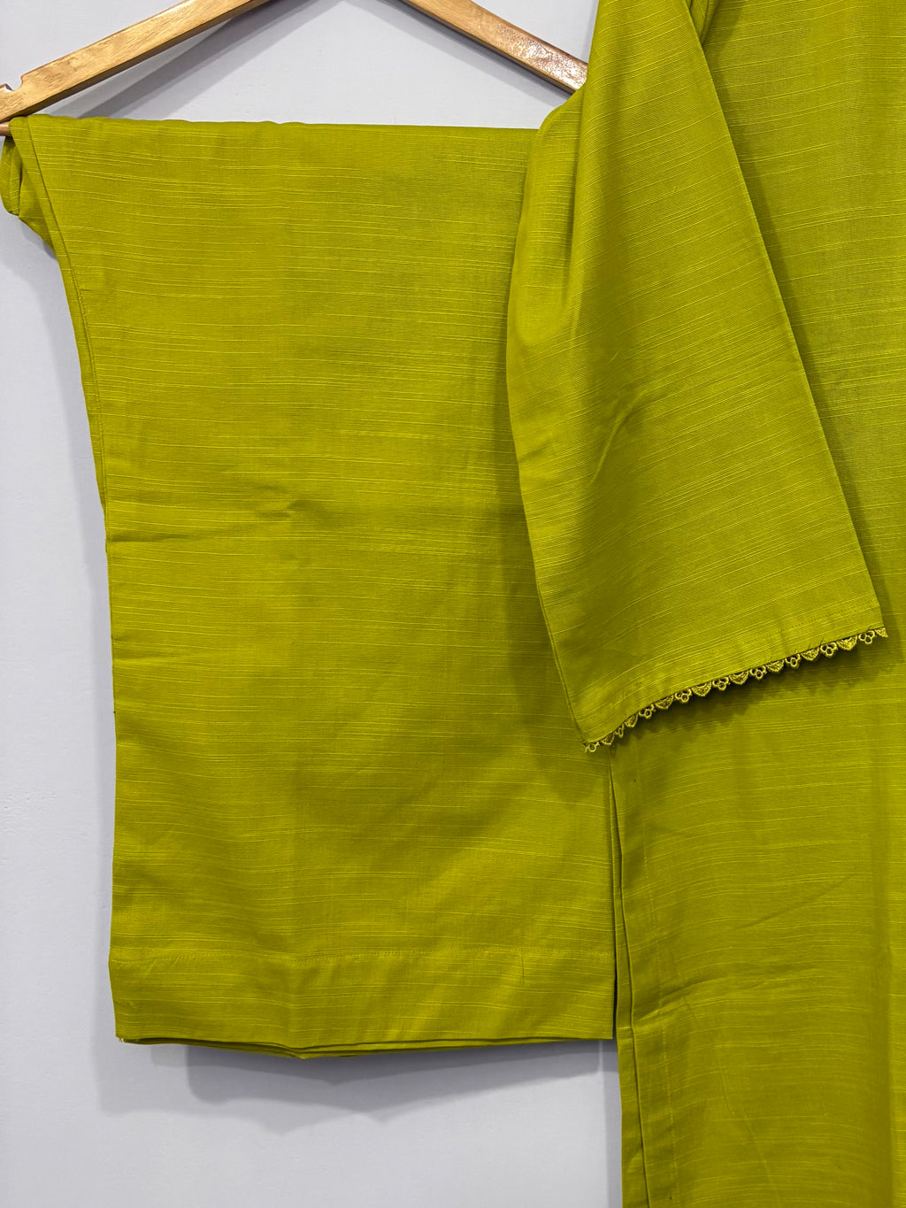 2-Piece Solid Khaddar Shirt + Trouser | Dhaani