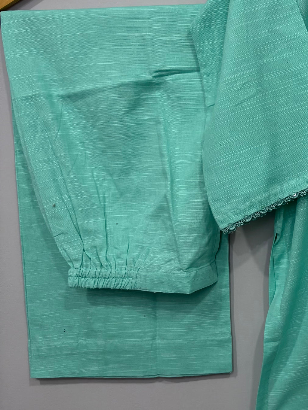 2-Piece Solid Khaddar Shirt + Trouser