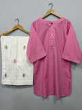 2-Piece Embroidered Khaddar Shirt + Trouser
