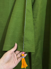 2pc Khaddar Hand Embroidery Dress with Plazo