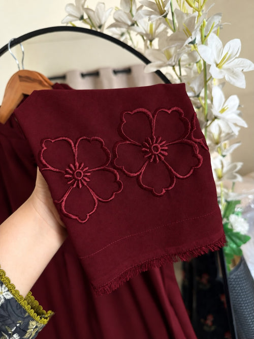 2pc cotton embroidered