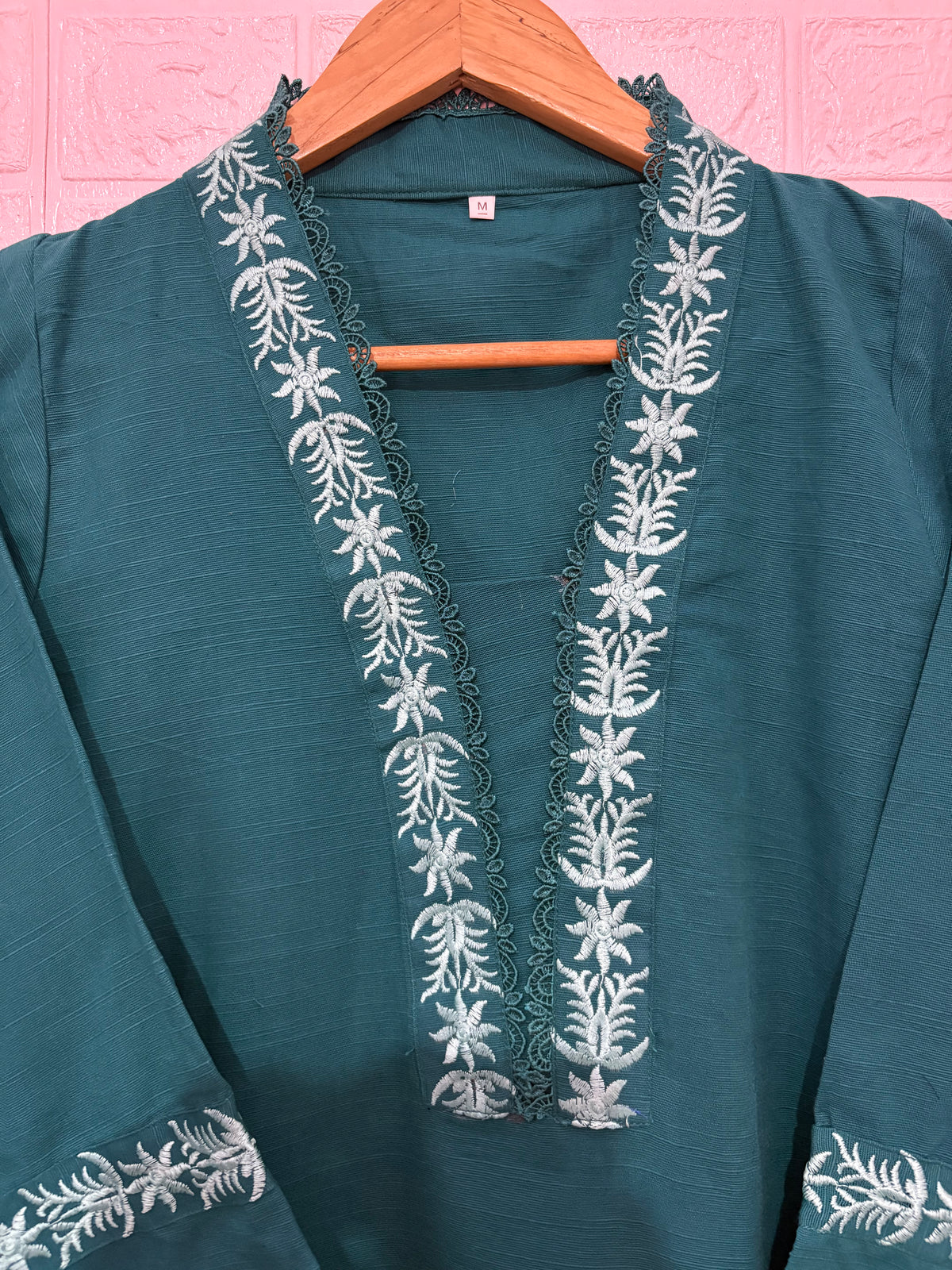 2pc Embroidered Khaddar Dress