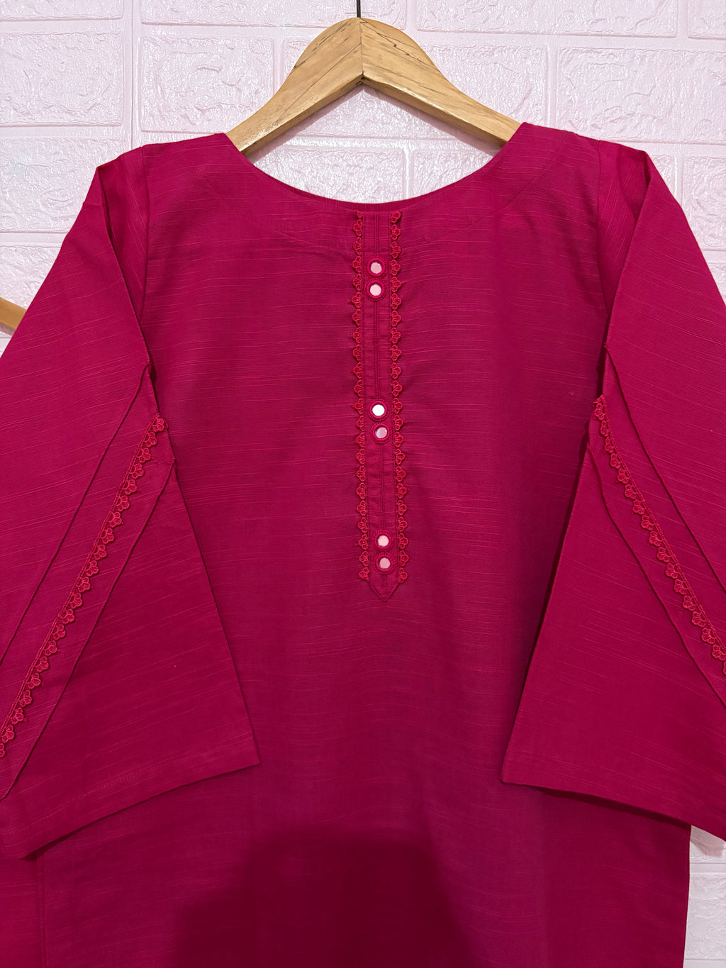 2pc Khaddar Solid Dress