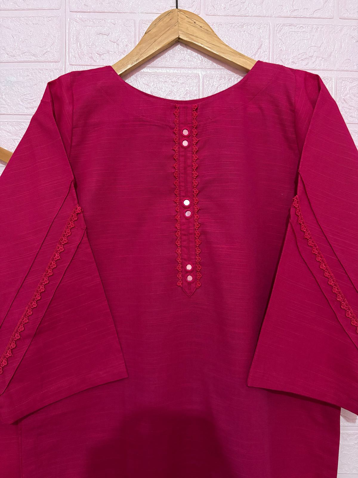 2pc Khaddar Solid Dress