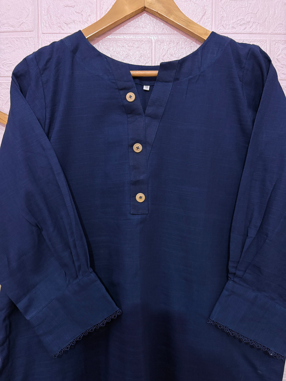 2pc khaddar Solid Dress