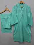 2-Piece Solid Khaddar Shirt + Trouser