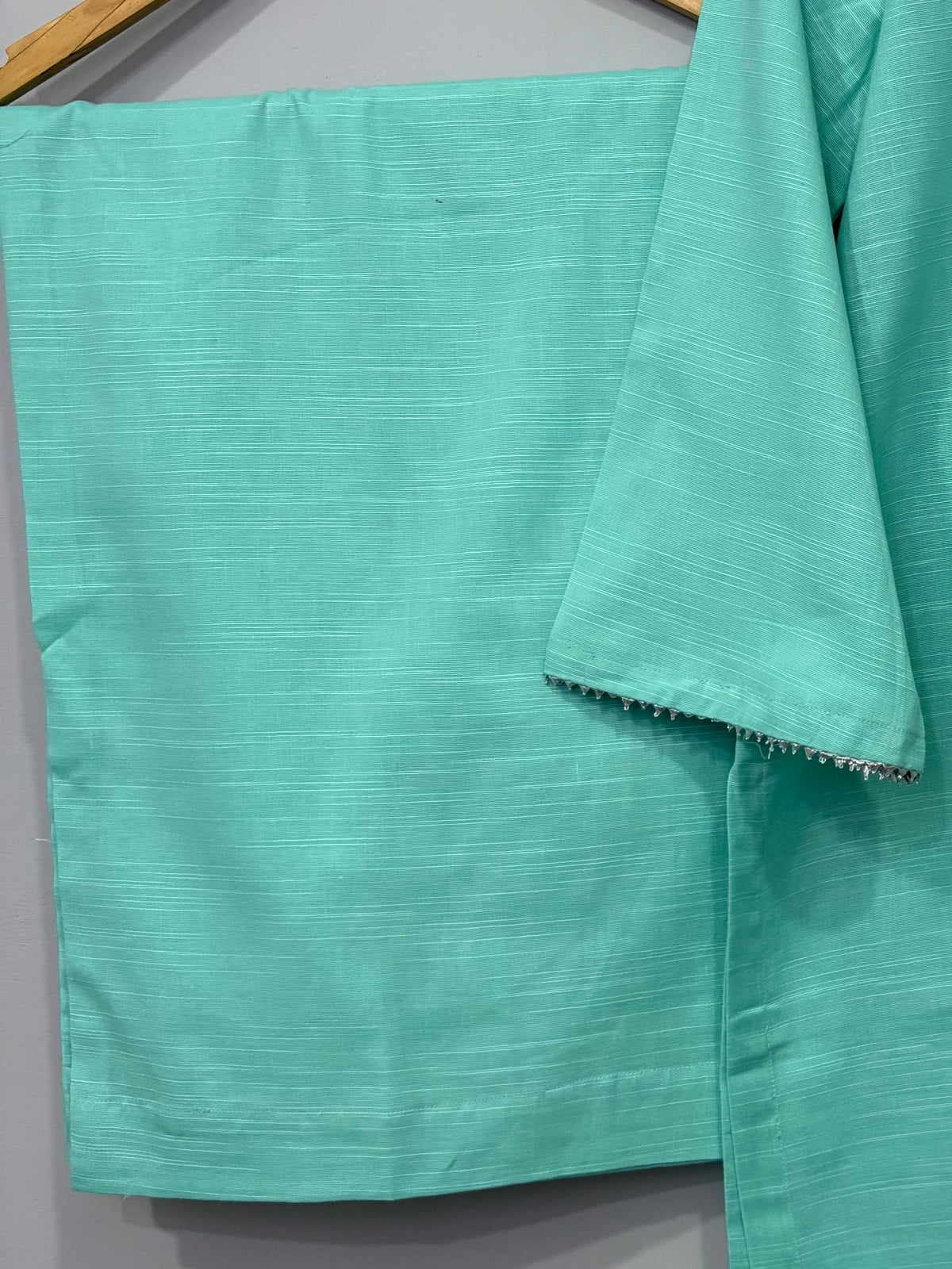 2-Piece Solid Khaddar Shirt + Trouser