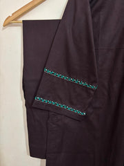 2pc Cotton Lawn Hand Embroidery Dres