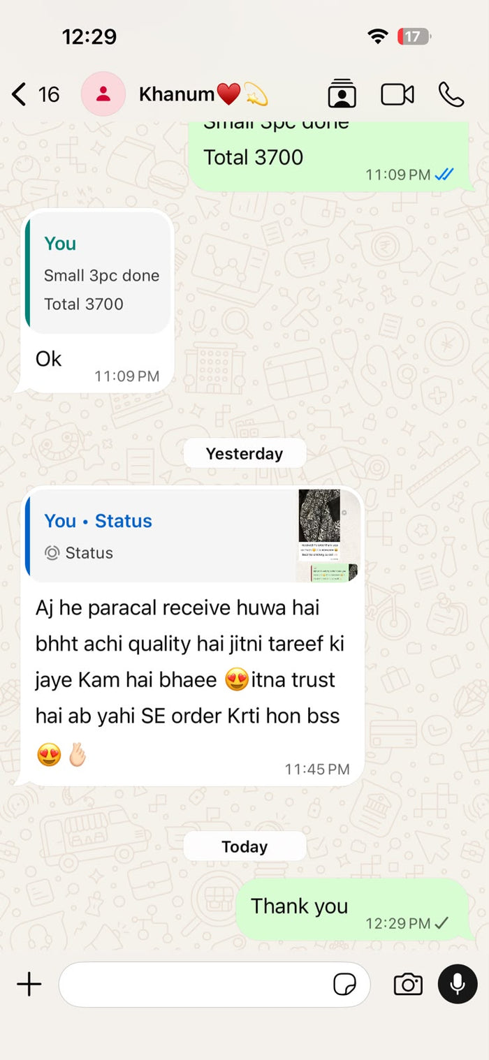 Customer photo